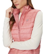GUESS JEANS PUFFER Ärmellose Daunenjacke leichtes Rosa - Damenweste - 3