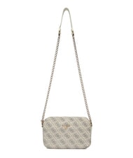 GUESS GIRL Mini-Umhängetasche aus Jacquard cremwhi - Damentaschen - 3