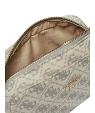 GUESS GIRL Mini-Umhängetasche aus Jacquard cremwhi - Damentaschen - 5