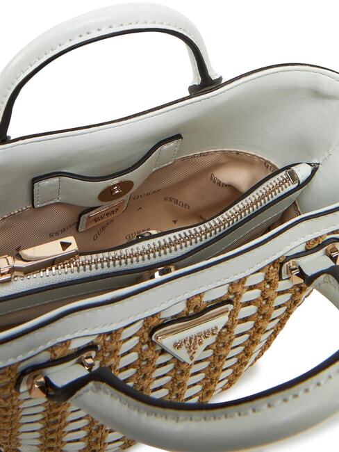 ATALIA Kleine Handtasche mit Schultergurt natürliches Weiß - Damentaschen