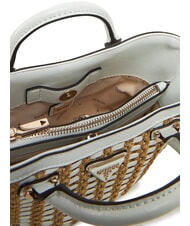 GUESS ATALIA Kleine Handtasche mit Schultergurt natürliches Weiß - Damentaschen - 4