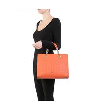 POLLINI Embossed Heritage Handtasche ORANGE - Damentaschen - 6