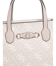 GUESS IZZY 2 Tragetasche mit Schultergurt Sand-Logo - Damentaschen - 3