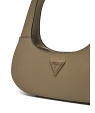 GUESS ECO JAZYLYNN ST Saffiano Hobo-Tasche mit Schultergurt Salbei - Damentaschen - 3