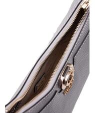 GUESS ORLINA Schultertasche mit Eidechsen-Print Lavendelgrau - Damentaschen - 5