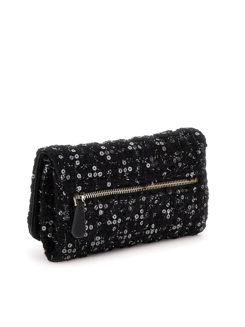 GIULLY Pailletten-Clutch schwarzes Gold - Damentaschen