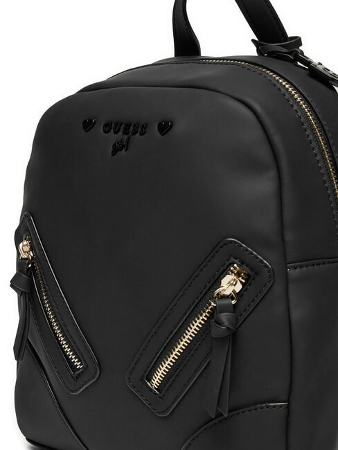 GIRL Mini-Rucksack mit Taschen jetbla - Damentaschen