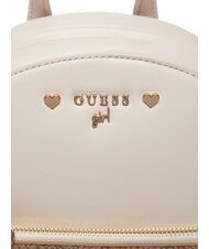 GUESS GIRL Mini-Rucksack 4g aop beige weiß - Damentaschen - 4