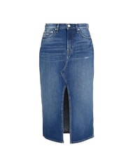 TOMMY HILFIGER TH JEANS Langer Jeansrock mittlerer Denim - Damenröcke - 4