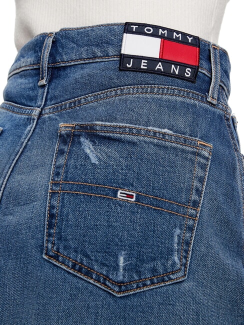 TH JEANS Langer Jeansrock mittlerer Denim - Damenröcke