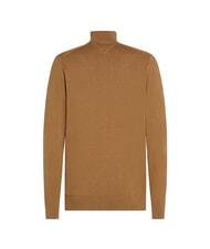 TOMMY HILFIGER TH  Rollkragenpullover mit Rei&szlig;verschluss Safari-Leinwand - Herrenpullover - 3