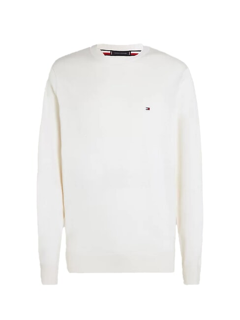 TH  Pullover mit Rundhalsausschnitt Elfenbein - Herrenpullover