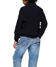 TOMMY HILFIGER TH KIDS Pullover mit durchgehendem Reißverschluss - Kinderpullover