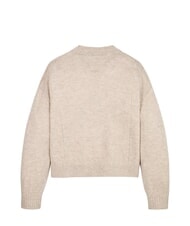 TOMMY HILFIGER TH KIDS Wollpullover mit Rundhalsausschnitt Merino Melange - Kinderpullover - 3