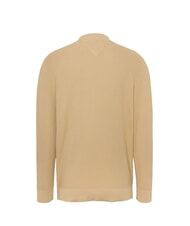 TOMMY HILFIGER TH JEANS Pullover mit Rundhalsausschnitt sanftes Gold - Herrenpullover - 3