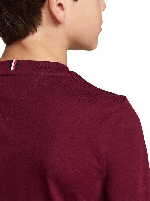 TH KIDS Langärmliges T-Shirt tiefrot - Kinder-T-Shirt