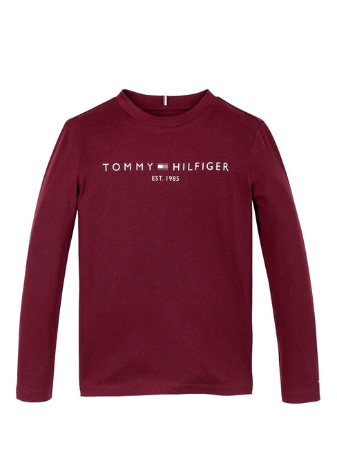 TH KIDS Langärmliges T-Shirt tiefrot - Kinder-T-Shirt