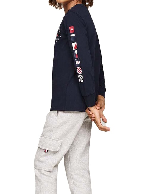 TH KIDS Langärmliges Baumwoll-T-Shirt Wüstenhimmel - Kinder-T-Shirt