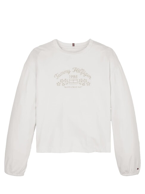 TH KIDS Sleeve Langärmliges T-Shirt Weiß - Kinder-T-Shirt