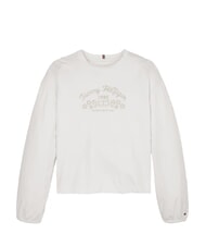 TOMMY HILFIGER TH KIDS Sleeve Langärmliges T-Shirt Weiß - Kinder-T-Shirt - 3