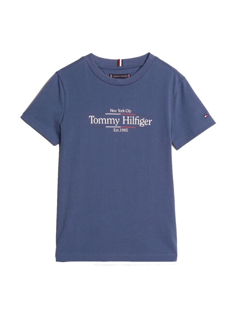 TH KIDS Kurzärmeliges Baumwoll-T-Shirt Ägäisches Meer - Kinder-T-Shirt