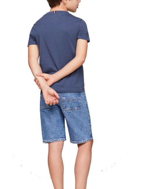 TH KIDS Kurzärmeliges Baumwoll-T-Shirt Ägäisches Meer - Kinder-T-Shirt