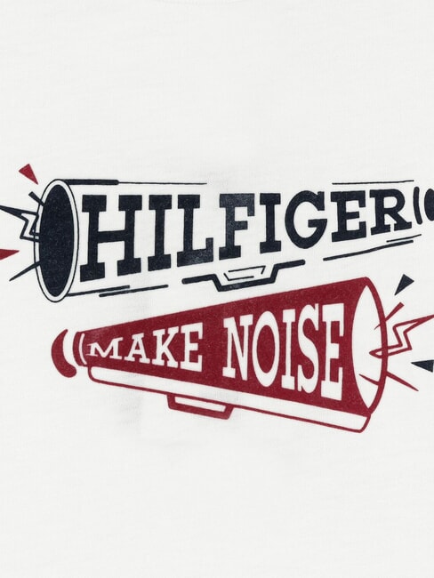 TH KIDS Lang&auml;rmliges T-Shirt Wei&szlig; - Kinder-T-Shirt