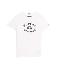 TOMMY HILFIGER TH KIDS Kinder-T-Shirt aus Baumwolle Weiß - Kinder-T-Shirt - 3