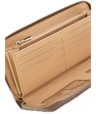 GUESS TASMIN Geldbörse mit Rundum-Reißverschluss dunkles Taupe - Brieftaschen Damen - 2