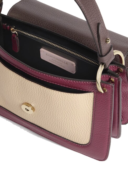 C-ME TRICOLOR Handtasche, mit Schultergurt ribe/brun/betul - Damentaschen