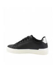 LIUJO KIKI 01 Leder-Sneakers Wildleder / Silber - Damenschuhe - 3