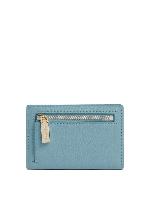 METALLIC SOFT Lederbrieftasche arktisches Blau - Brieftaschen Damen
