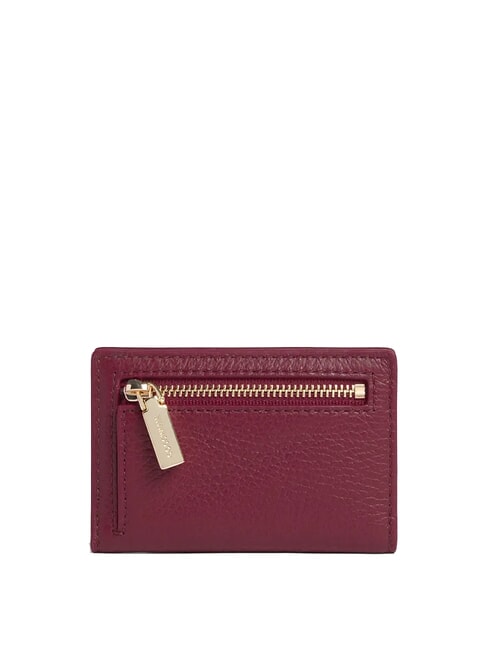 METALLIC SOFT Lederbrieftasche Johannisbeere - Brieftaschen Damen