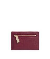 COCCINELLE METALLIC SOFT Lederbrieftasche Johannisbeere - Brieftaschen Damen - 3