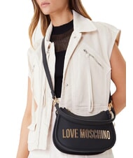 LOVE MOSCHINO BOLD LOVE  Umhängetasche, mit Schultergurt Schwarz - Damentaschen - 4