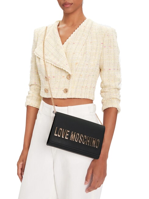 SMART DAILY  Clutch mit Schultergurt Schwarz - Damentaschen