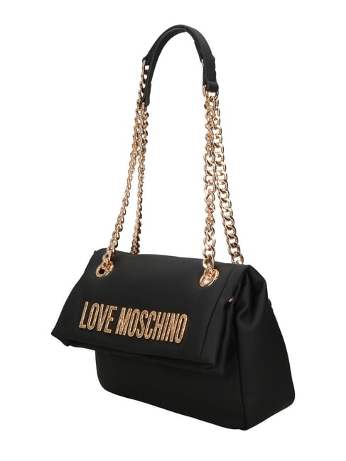 BOLD LOVE HAMMERED  Umhängetasche / Crossbody Bag Schwarz - Damentaschen
