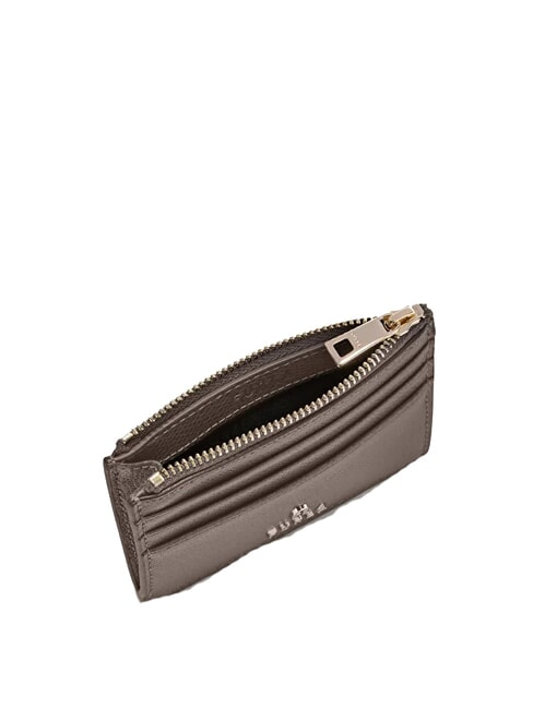 CAMELIA Kartenetui/Geldbörse aus Leder urbanes Grau - Brieftaschen Damen