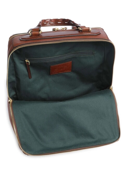 INES Lederrucksack BRAUN - Damentaschen