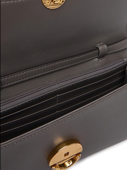 SFERA Mini-Umhängetasche aus Leder urbanes Grau - Damentaschen