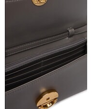 FURLA SFERA Mini-Umhängetasche aus Leder urbanes Grau - Damentaschen - 3