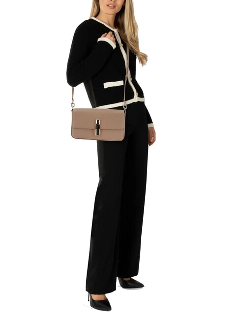 IRIDE  Umhängetasche, Leder grau - Damentaschen