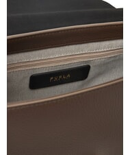 FURLA LOTUS Ledertasche mit Logo-Schultergurt Mahagoni/Mahagonitöne - Damentaschen - 4