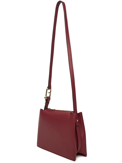 NUVOLA  Umhängetasche aus Leder Rubin - Damentaschen