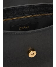 FURLA MOONLIGHT  Mini-Handtasche mit Schultergurt Schwarz - Damentaschen - 4