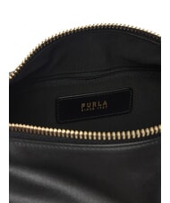 FURLA TONIE Umhängetasche, Leder Schwarz - Damentaschen - 4