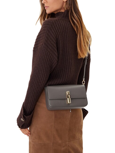 IRIDE  Umhängetasche, Leder urbanes Grau - Damentaschen