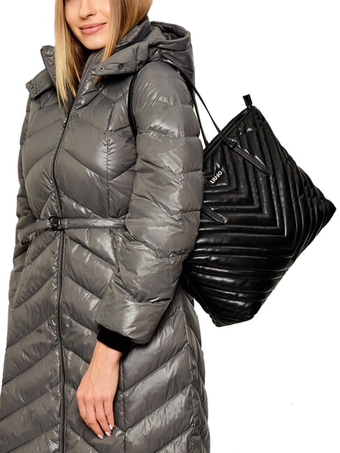 HALONA  Einkaufstasche SCHWARZ - Damentaschen