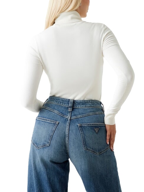 MELANIE TRIANGLE  Pullover mit Rundhalsausschnitt cremwhi - Damenpullover