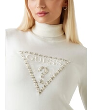 GUESS MELANIE TRIANGLE  Pullover mit Rundhalsausschnitt cremwhi - Damenpullover - 3